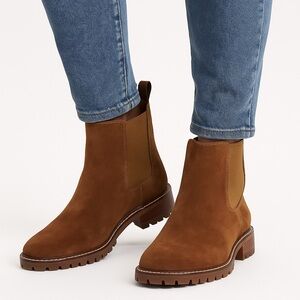 Steve Madden Brown Suede Ankle Boots